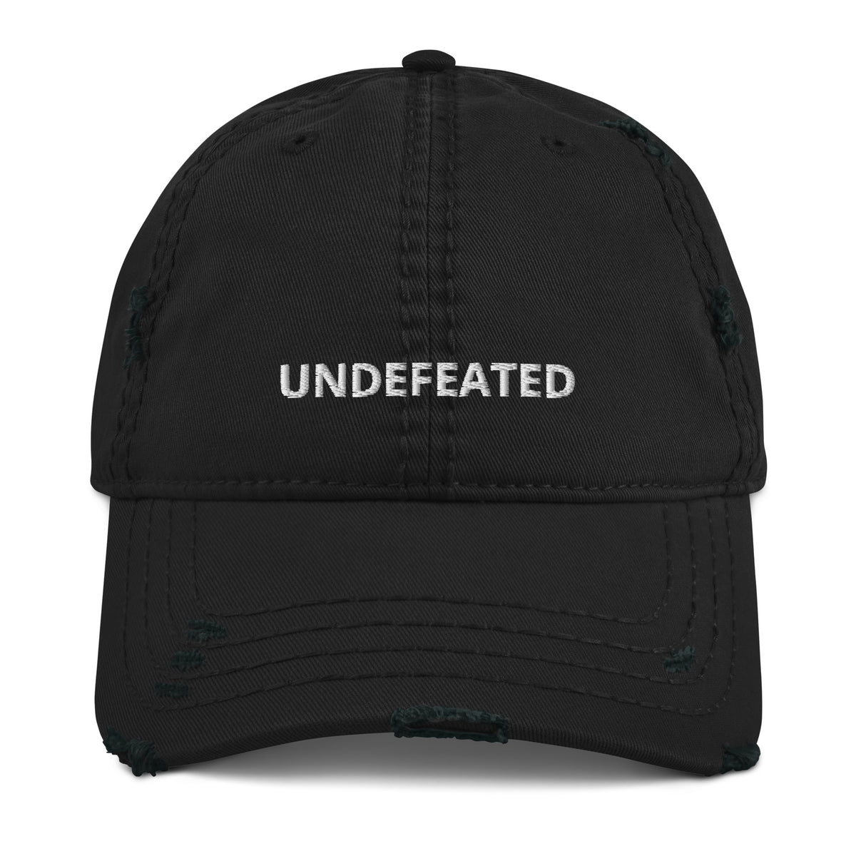 Distressed Hat - 'UNDEFEATED'