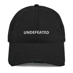 Distressed Hat - 'UNDEFEATED'