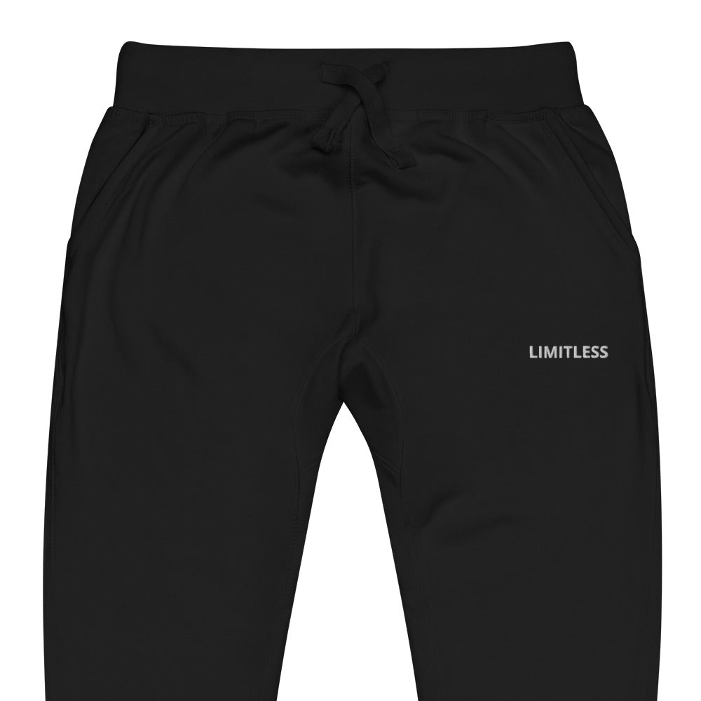 Unisex fleece sweatpants - 'Limitless'