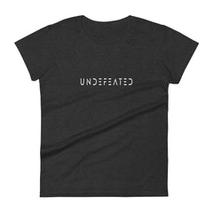 Women's short sleeve t-shirt - 'Undefeated'